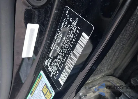 2014 Kia Optima Lx z USA, uszkodzony, nr VIN 5XXGM4A77EG343481